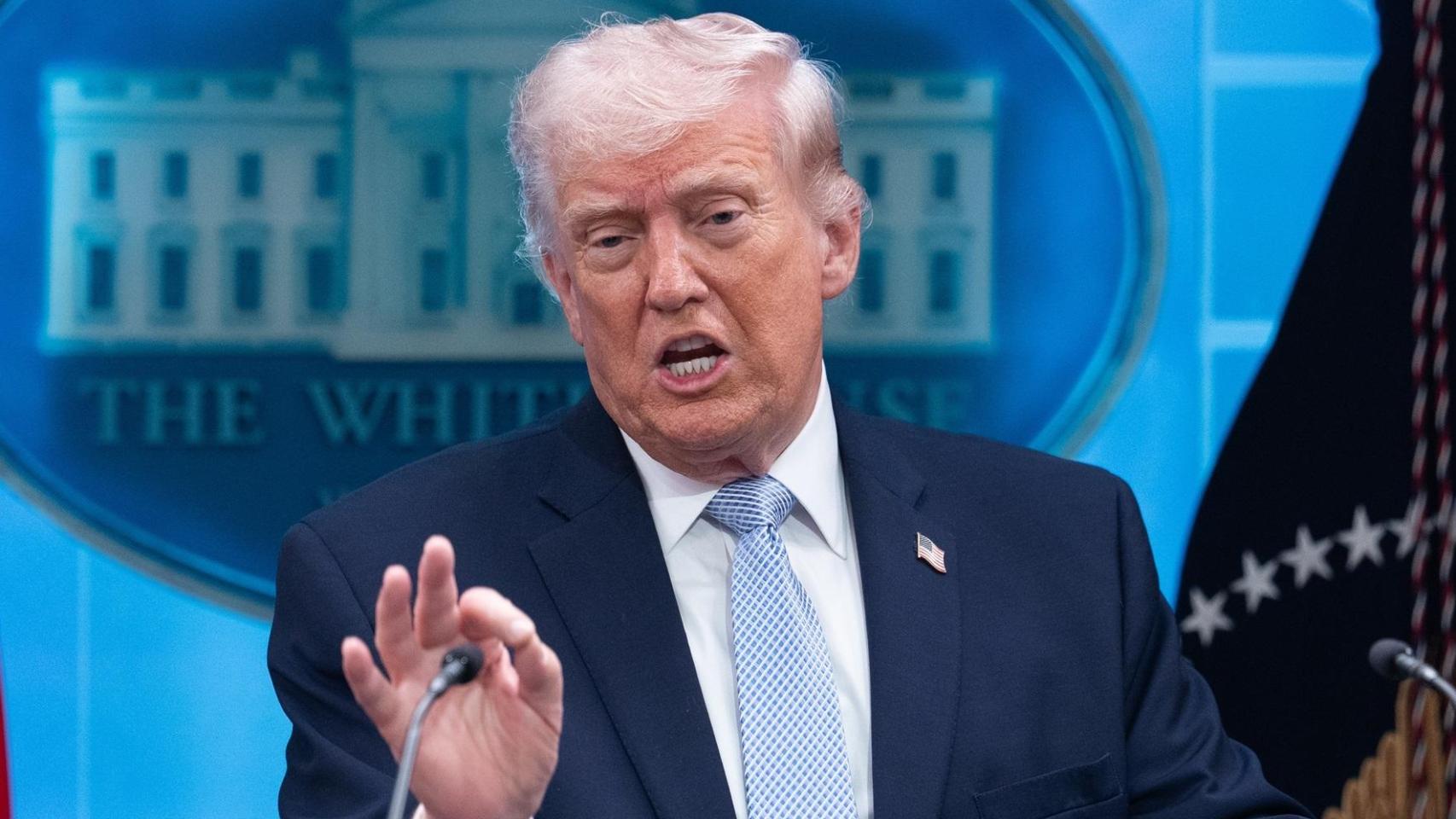 El presidente de Estados Unidos, Donald Trump.
