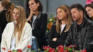 Carla Pereyra y Diego Simeone
