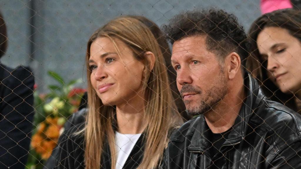 Carla Pereyra y Diego Simeone