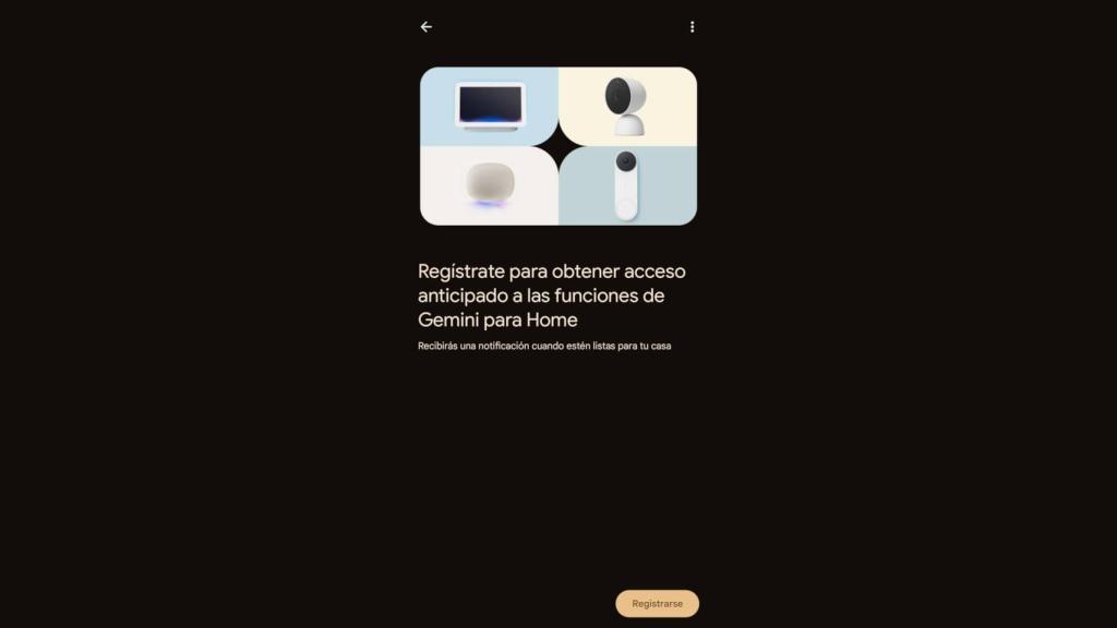 Activando Gemini en Google Home