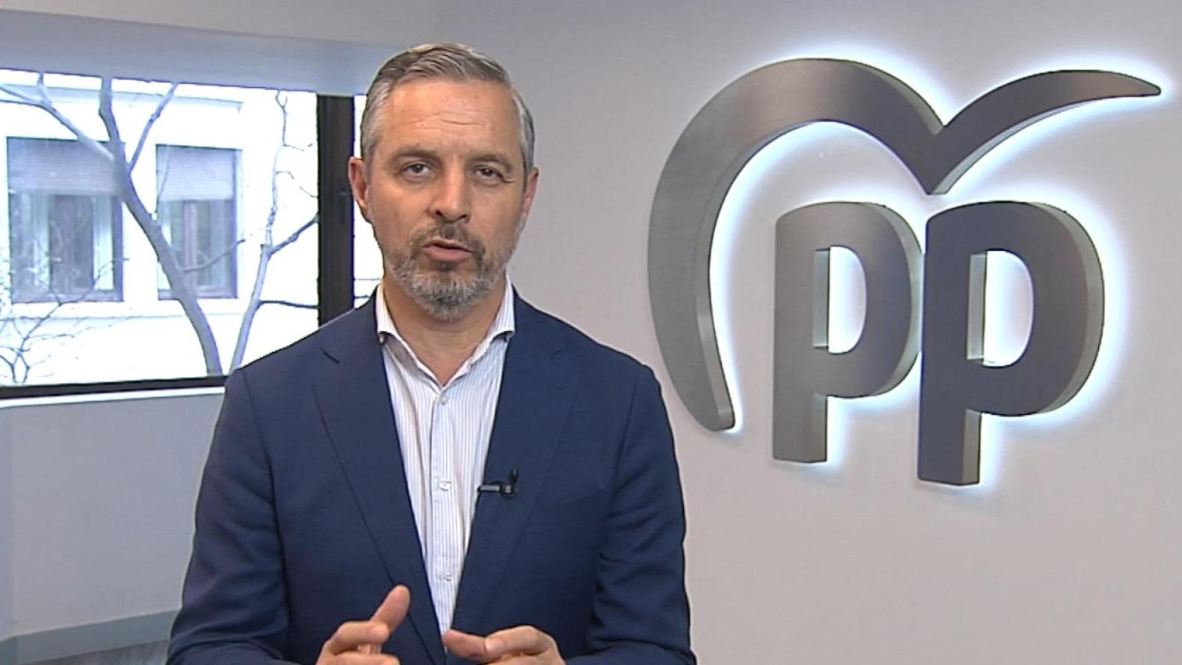 Juan Bravo, vicesecretario de Infraestructuras del PP.