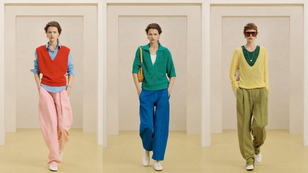 Contrastes que construyen el look.