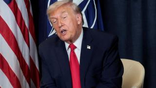 El presidente de Estados Unidos, Donald Trump, mantiene una reunión bilateral con el secretario general de la OTAN, Mark Rutte, en el Foro Económico Mundial (FEM) en Davos, Suiza, el 21 de enero de 2026.