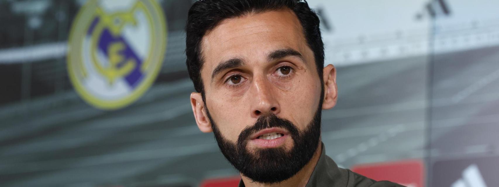 Álvaro Arbeloa, en rueda de prensa