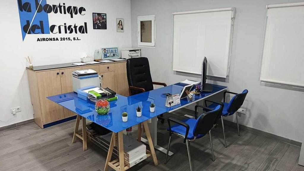 Oficinas de La Boutique del Cristal.