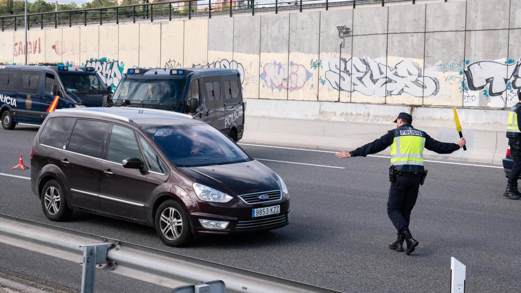 Control policial.