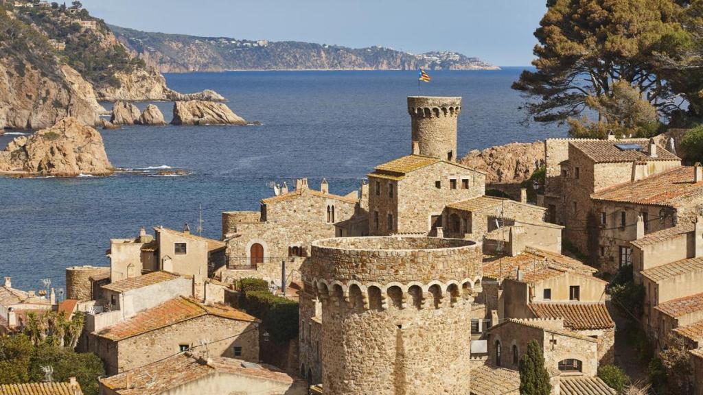 Ciudad medieval de Tossa de Mar.