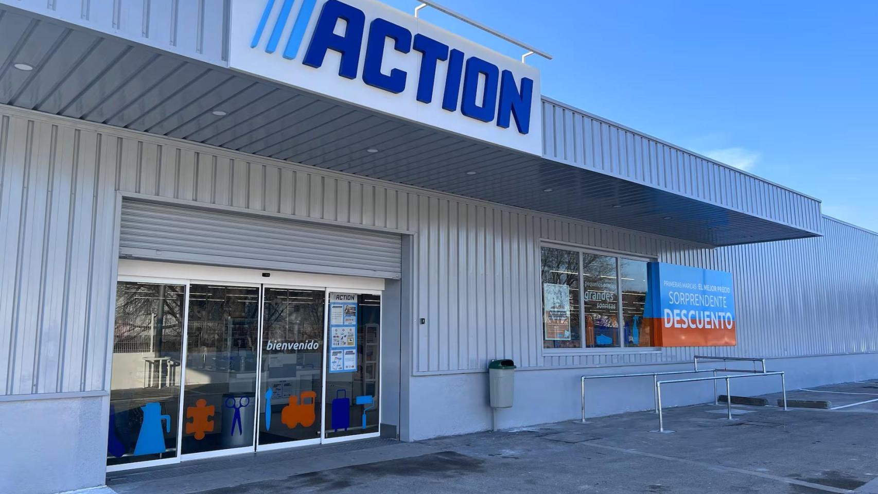 Fachada de Action.