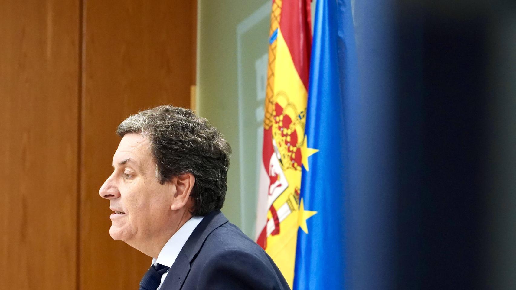 El portavoz de la Junta de Castilla y León, Carlos Fernández Carriedo