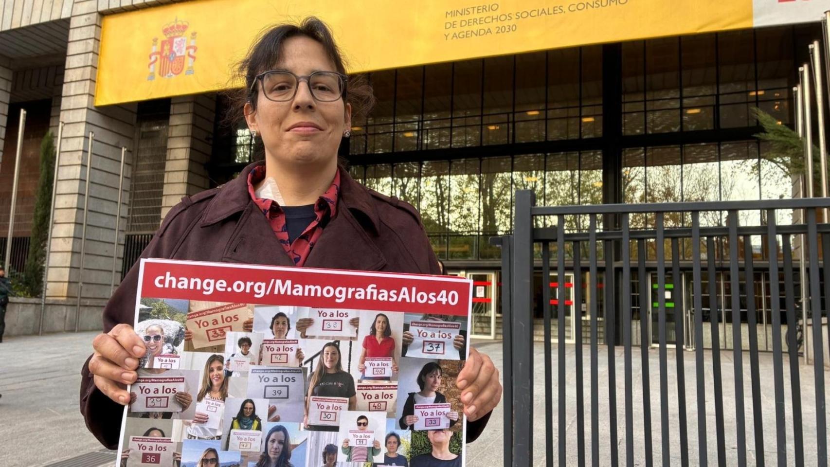 María Varela este jueves en Madrid.