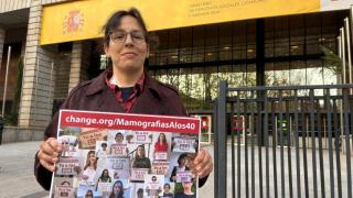 María Varela este jueves en Madrid.
