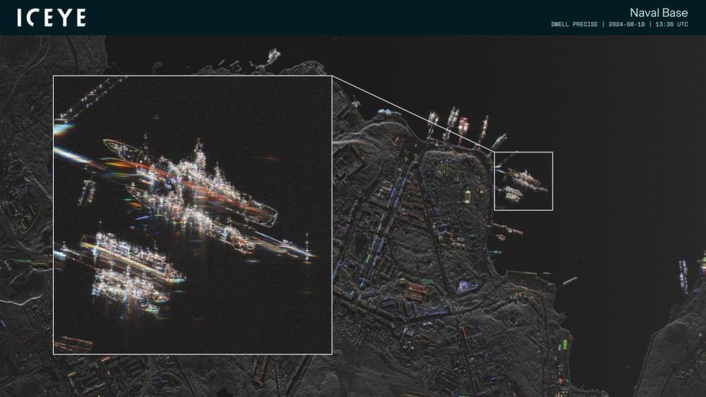 Imagen de una base naval.