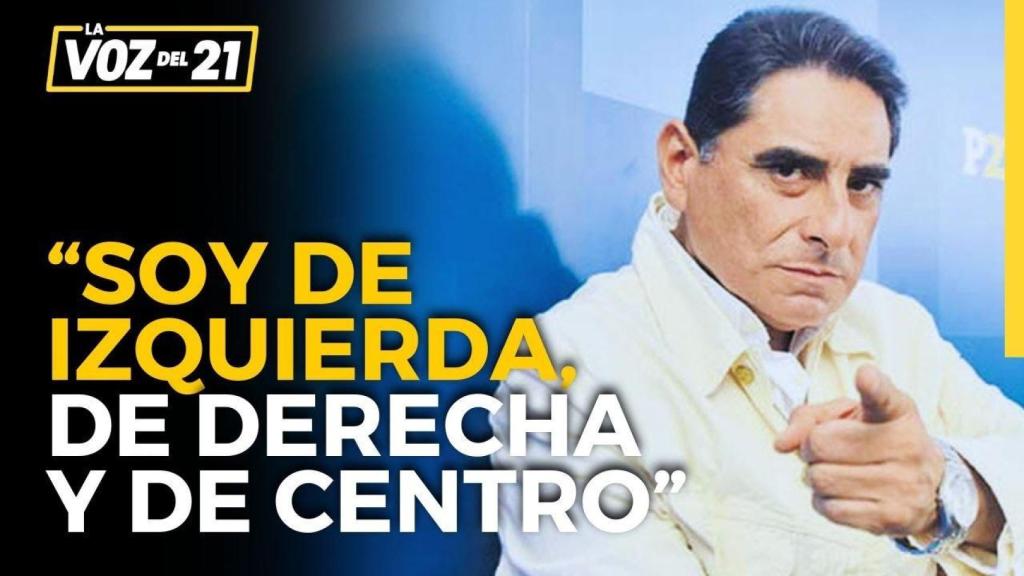 Carlos Álvarez, candidato a la presidencia de Perú.