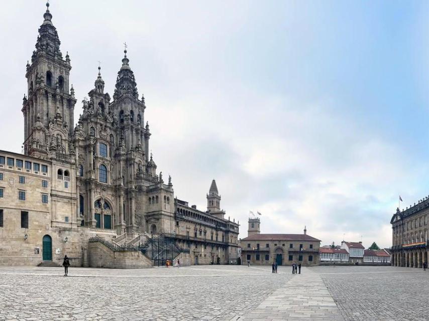La catedral de Santiago de Compostela comenzó a construirse en el siglo XI.