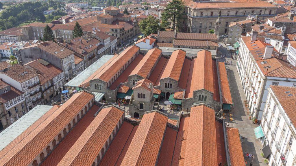 Mercado de Abastos, en Santiago de Compostela.