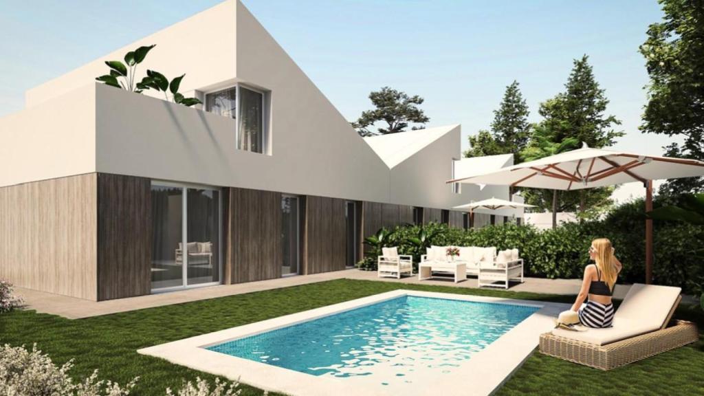 Imagen virtual de Silvana Residencial Golf según el proyecto.