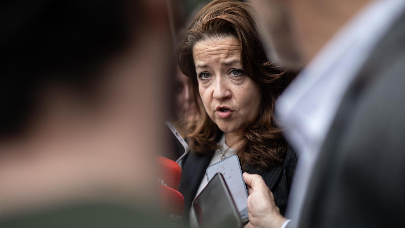 Fátima Matute, consejera de Sanidad de la Comunidad de Madrid.