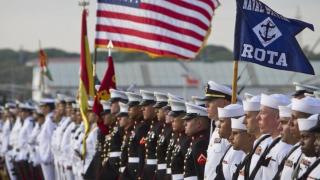 Los EE.UU. mantienen una importante presencia militar en la Base de Rota, estando sus efectivos plenamente intregrados con sus pares españoles (FOTO: US Navy)