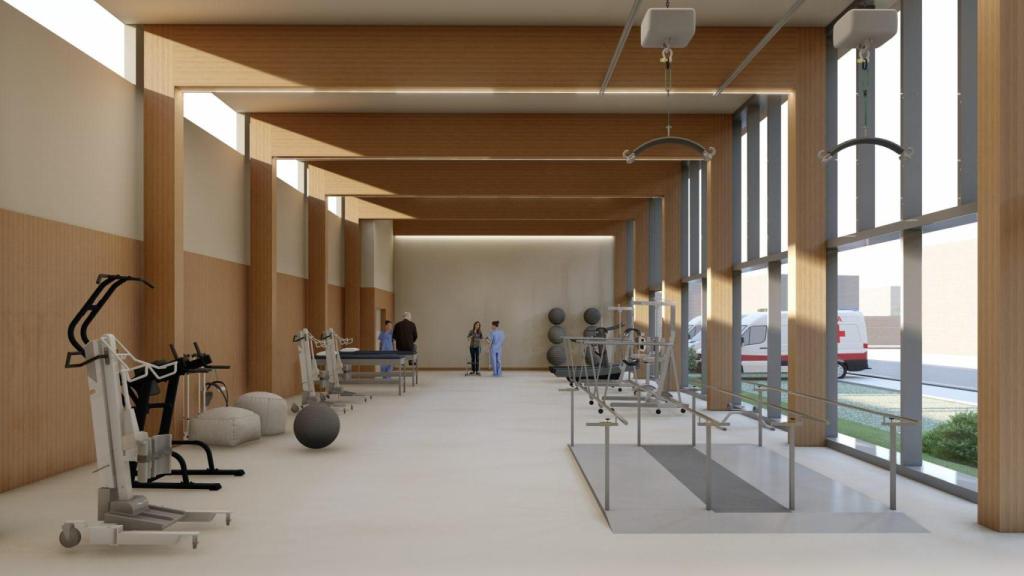 El gimnasio.