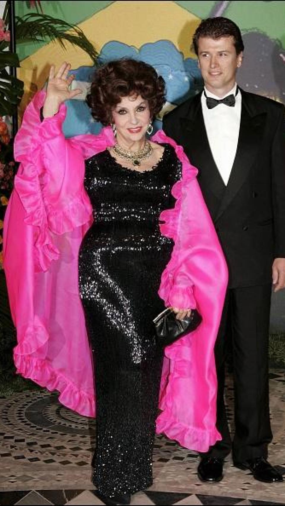Gina y su último marido, Javier Rigau.
