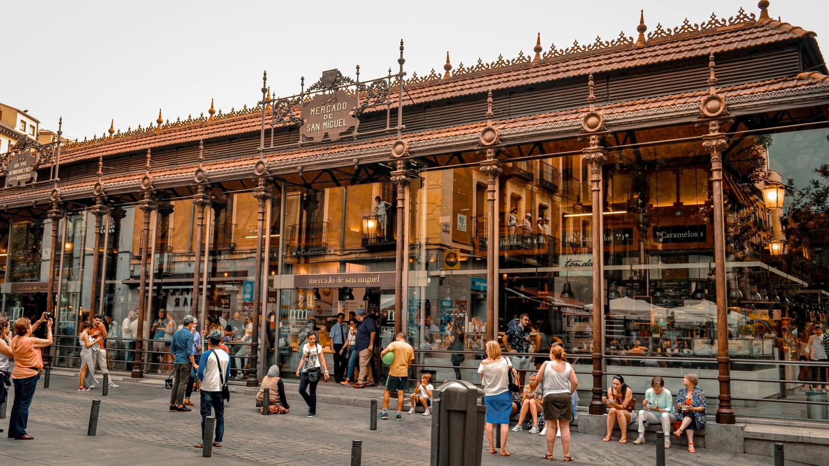 Mercado de San Miguel, en Madrid.