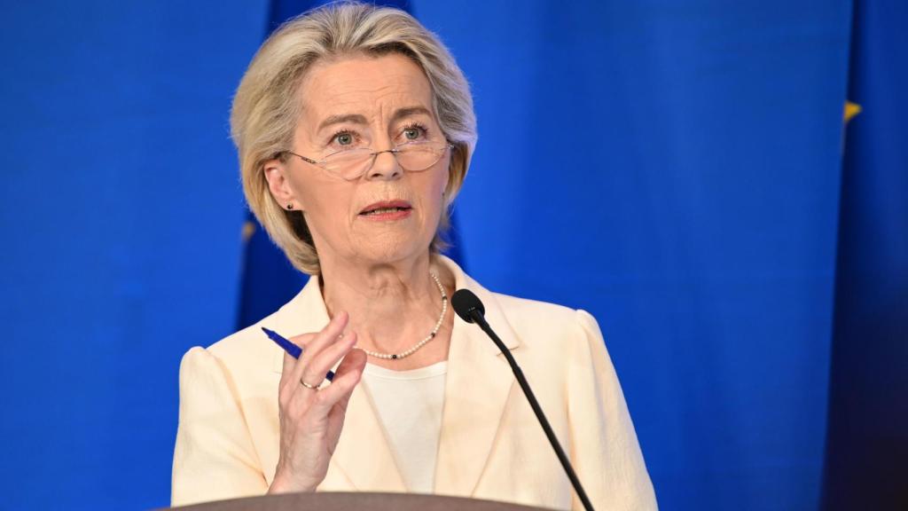 La presidenta de la Comisión Europea, Ursula von der Leyen.