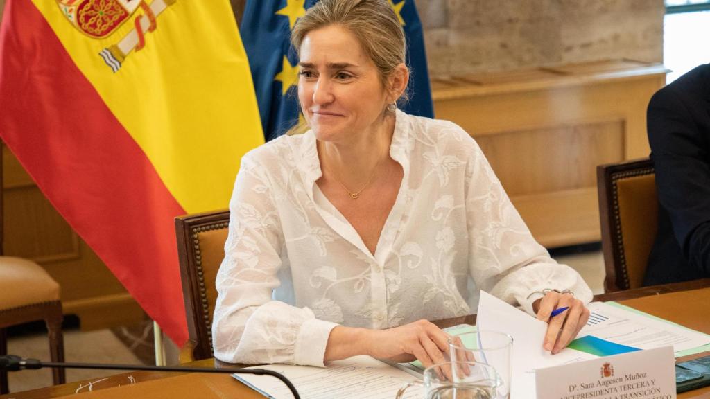 La vicepresidenta tercera y ministra para la Transición Ecológica y el Reto Demográfico, Sara Aagesen