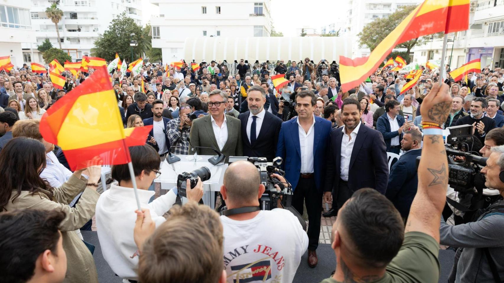 Una imagen del mitin celebrado este jueves.