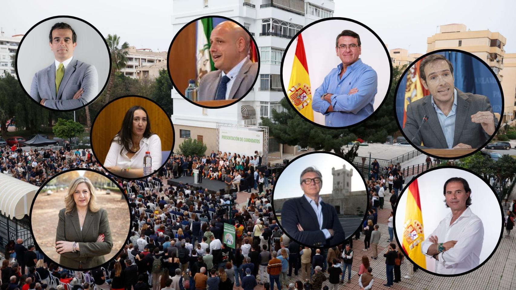 Cabezas de lista andaluzas.