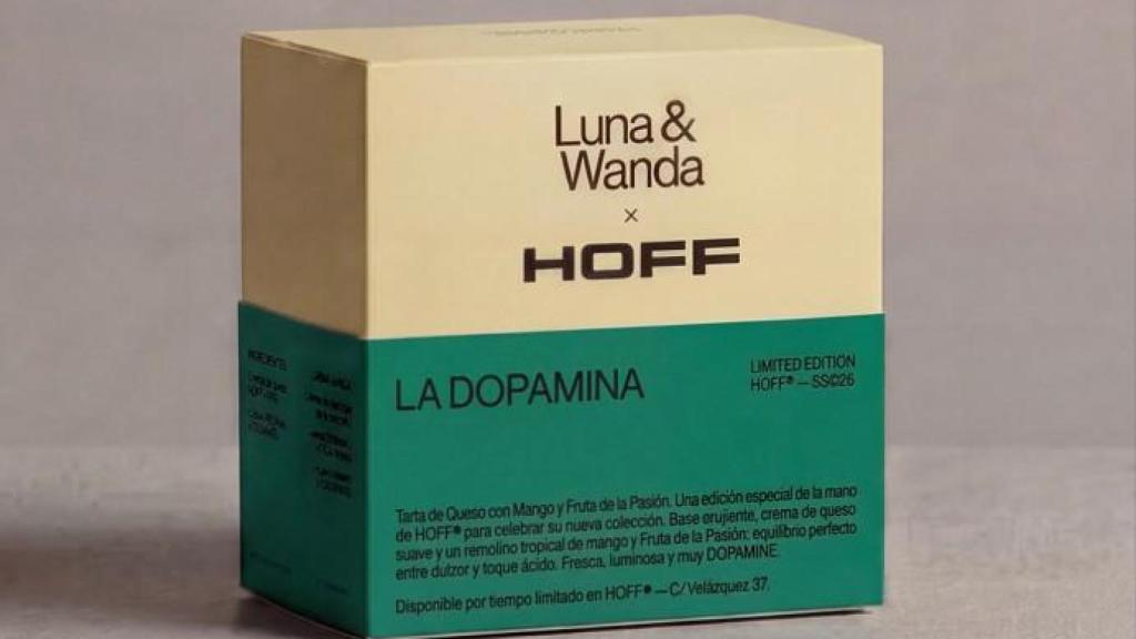 La Dopamina, la nueva tarta de Luna & Wanda para Hoff.