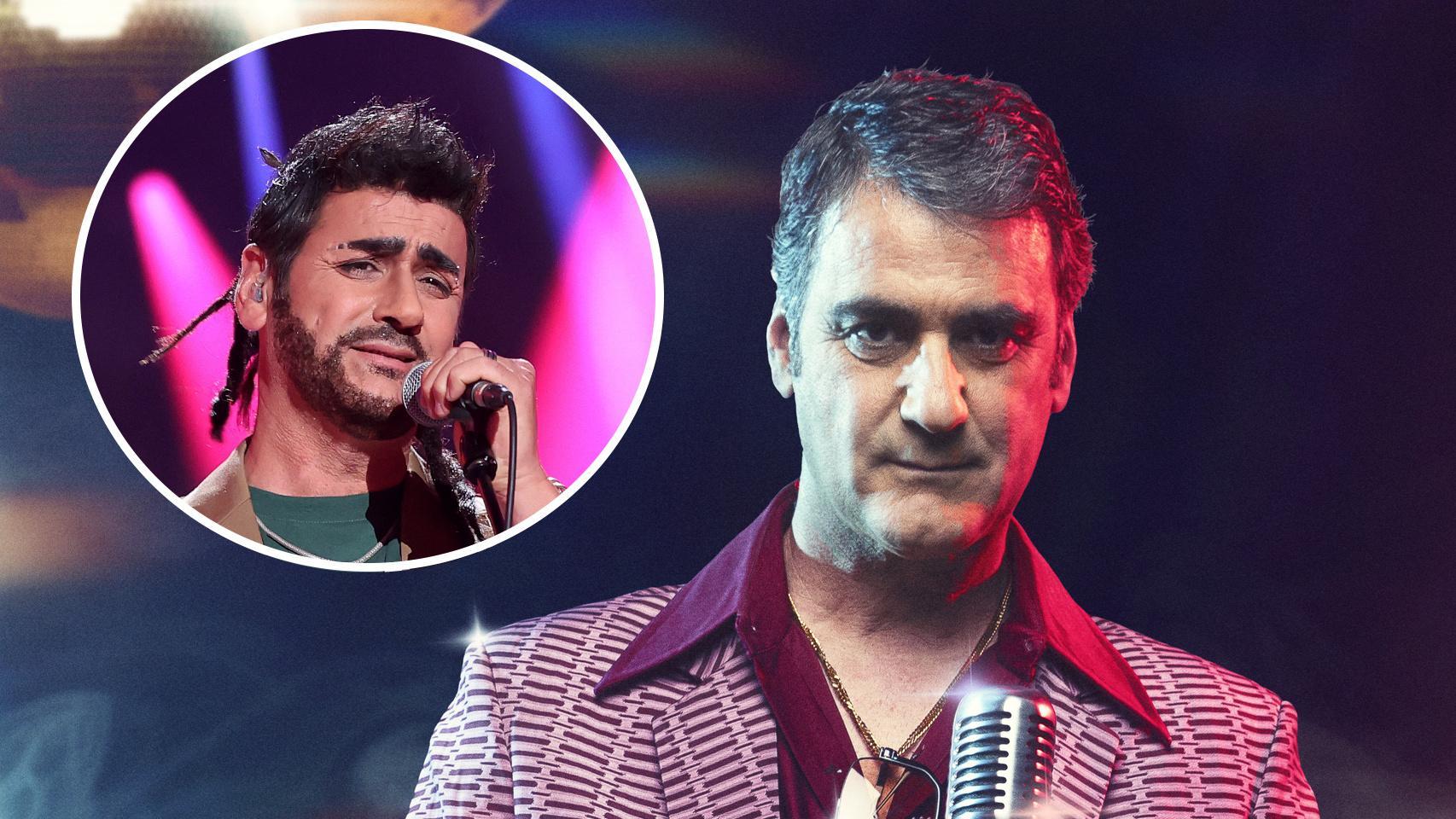 Jesulín de Ubrique en un posado de 'TCMS' y caracterizado como Melendi en la primera gala.