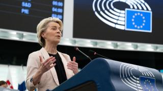 La presidenta Ursula Von der Leyen.
