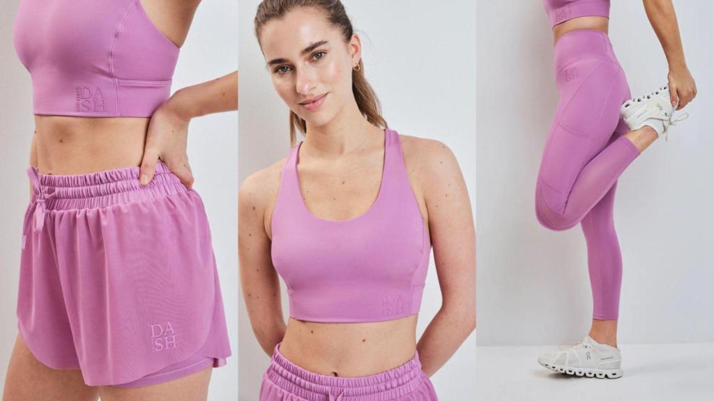 Conjunto fitness que define la silueta.