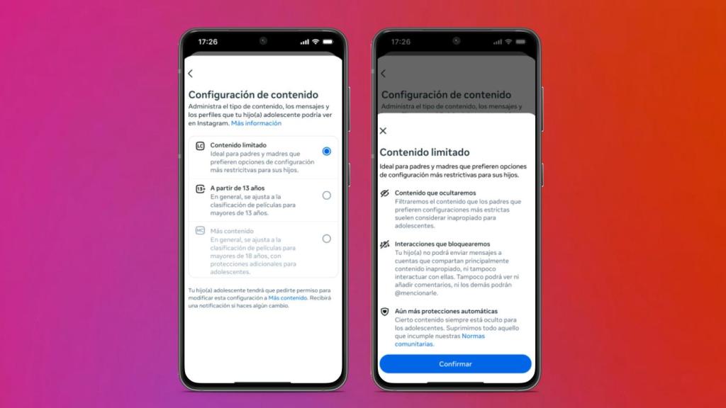 Nuevas normas de seguridad para menores en Instagram