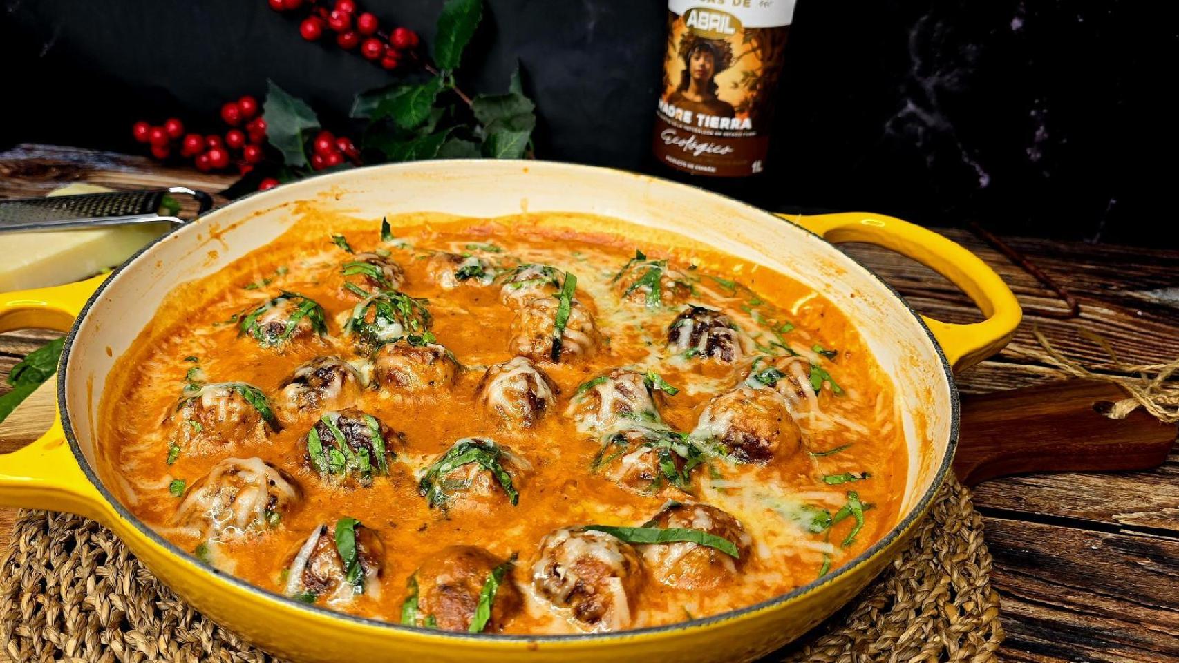 Receta de las albóndigas Marry Me.