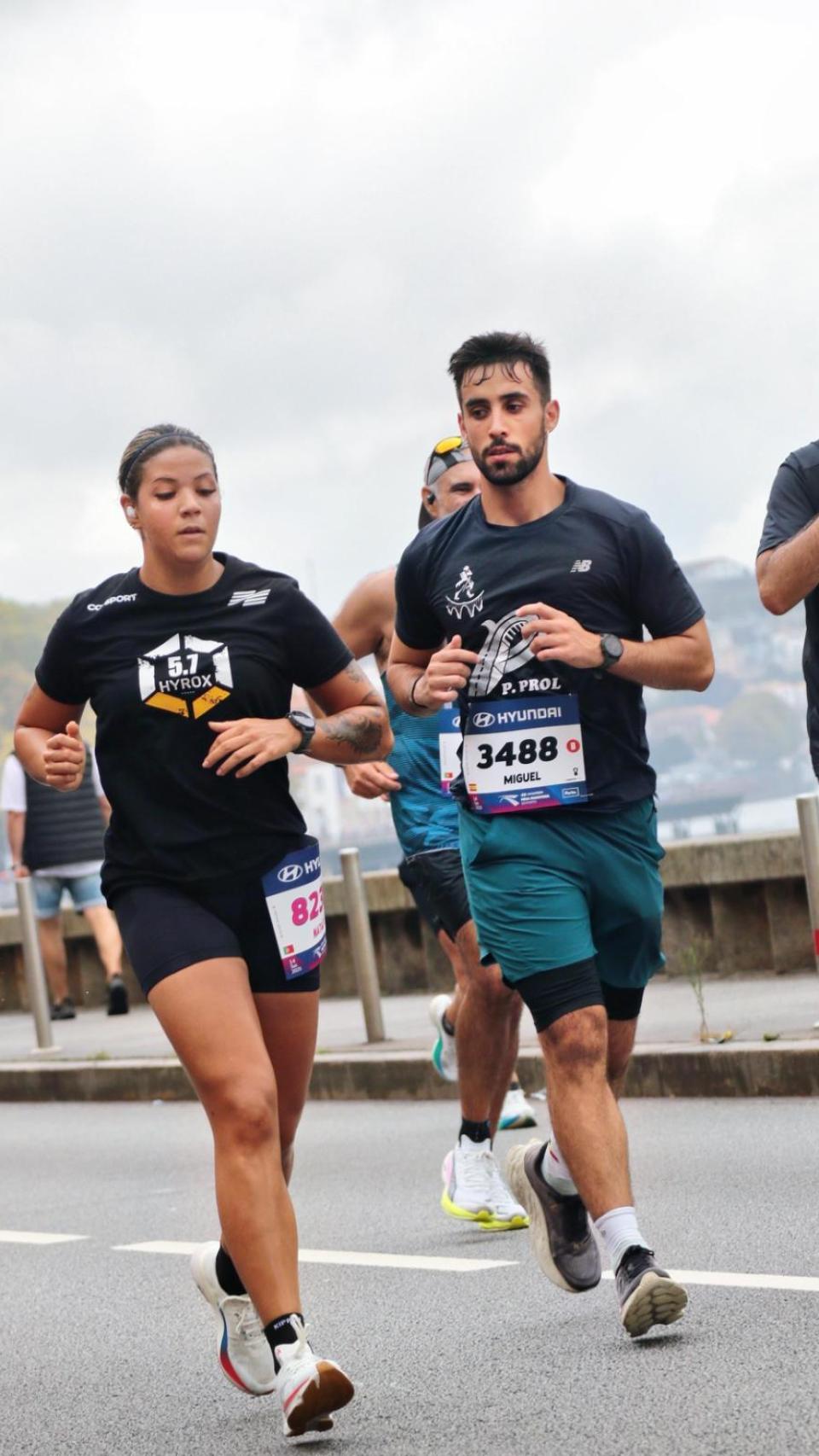 Miguel Gundín en una carrera.