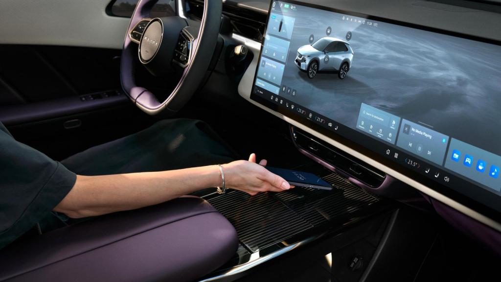 Interior del Mazda CX-6e