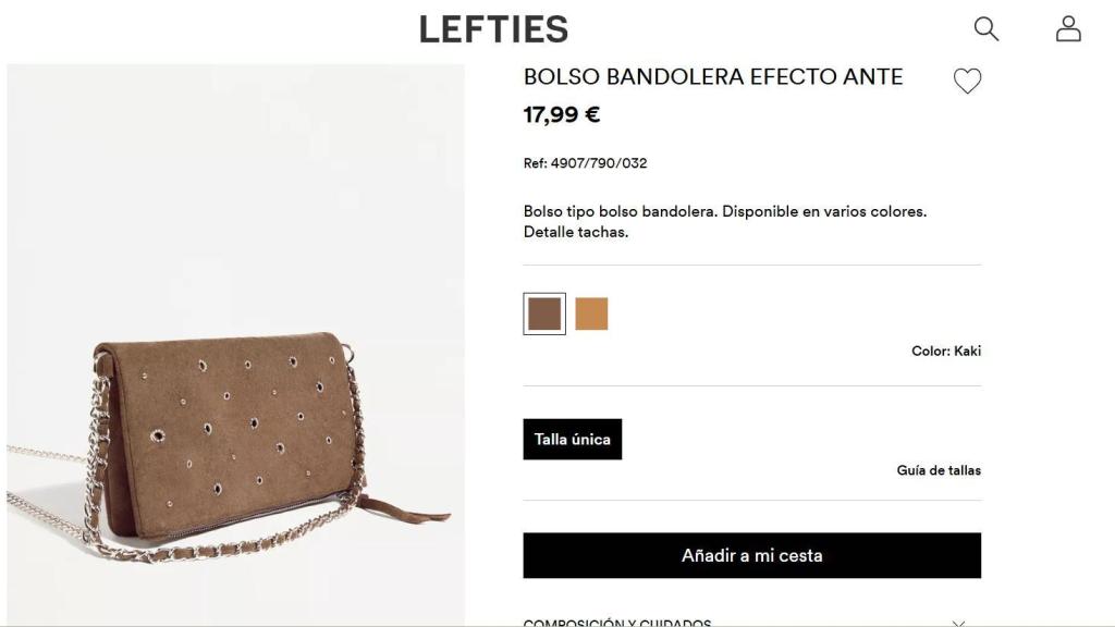 Bolso bandolera. Ref: 4907/790/704
