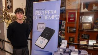 Mauro, el joven de 22 años que ha creado 'Monk'.