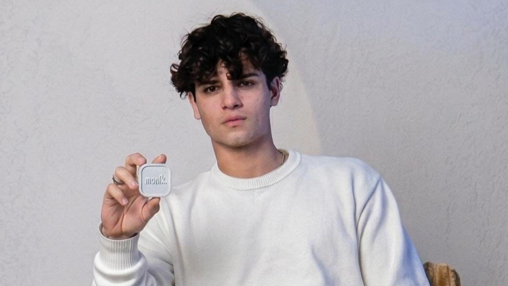 Mauro, el joven de 22 años que ha creado 'Monk'.