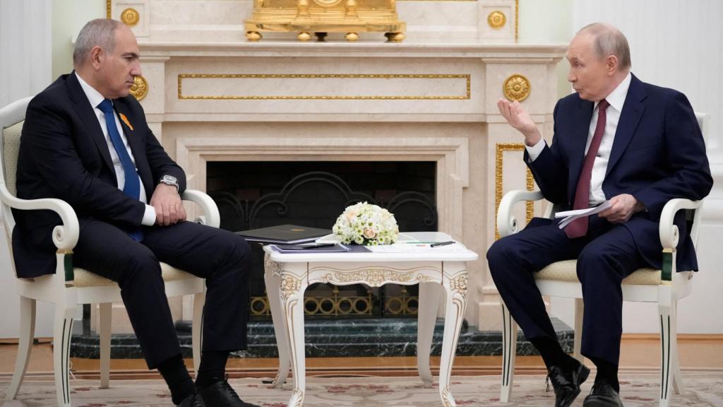 Vladimir Putin, together with Nadezhdin, at a joint event in the Kremlin.