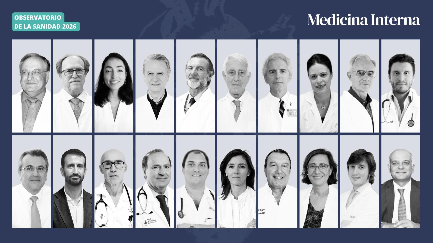 Los 300 mejores médicos de España del Observatorio de la Sanidad: Medicina Interna