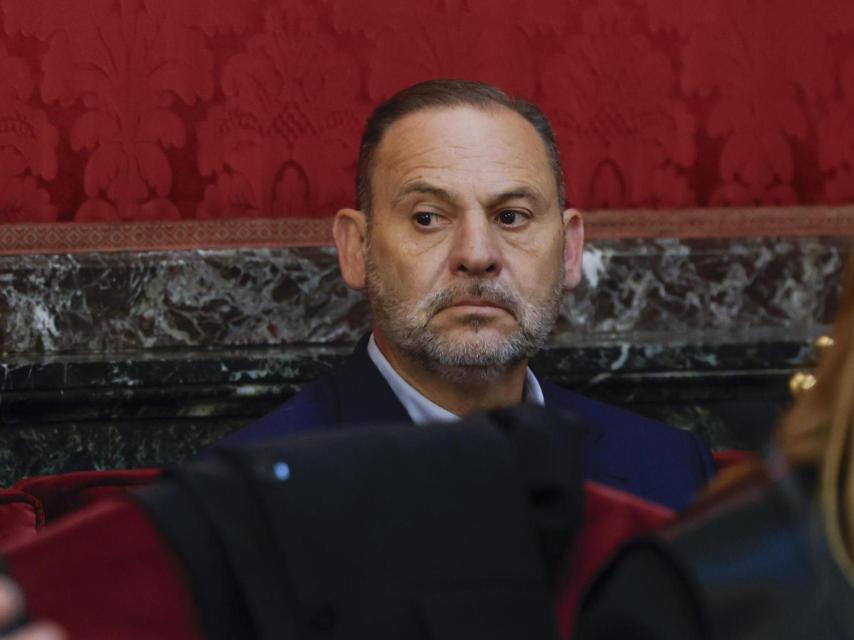 El exministro José Luis Ábalos durante el juicio en el Tribunal Supremo.