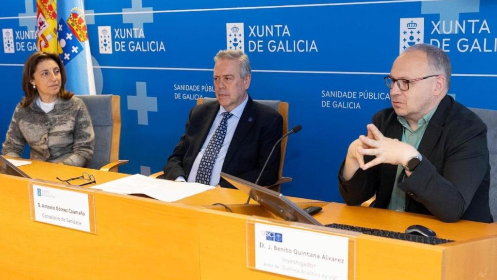Presentación de los análisis de drogas detectadas en aguas residuales.