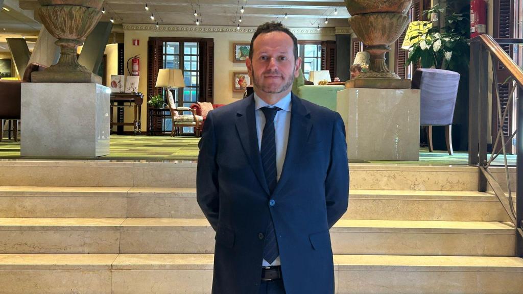 Antonio Presencio, presidente de Horeca Hoteles, en el Hotel Palafox.