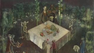 Leonora Carrington: 'Edwardian Hunt Breakfast', 1956. Foto: Estate of Leonora Carrington -ADAGP,