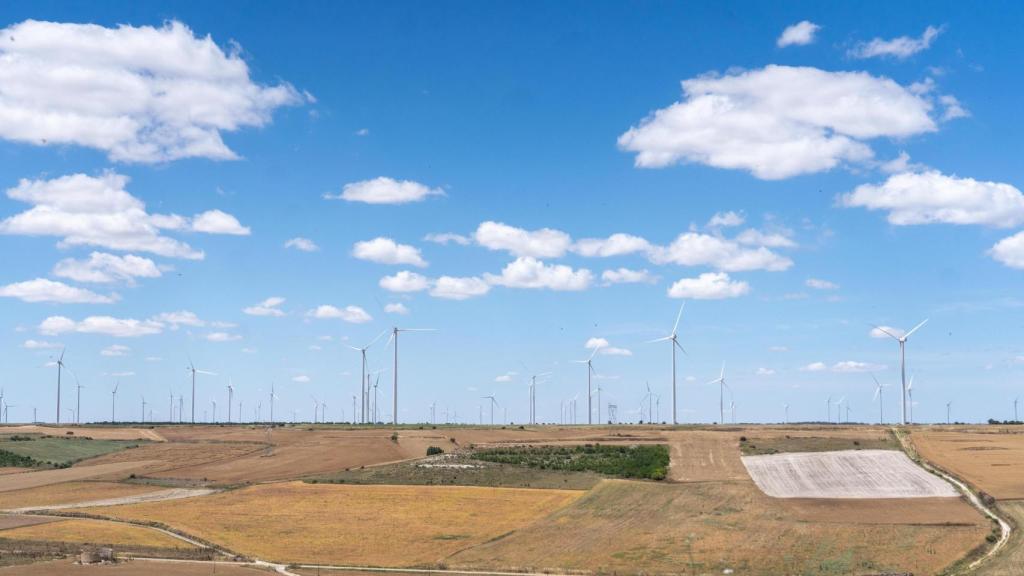 Molinos de viento en la zona de Villalba de los Alcores
