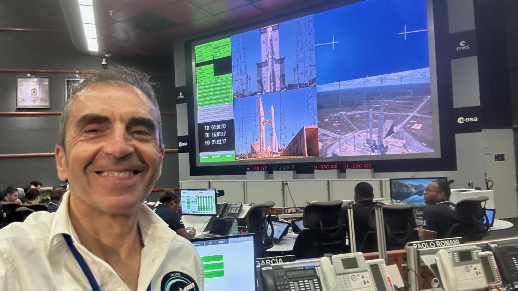 Ramón Torres, ingeniero, en la Agencia Espacial Europea.