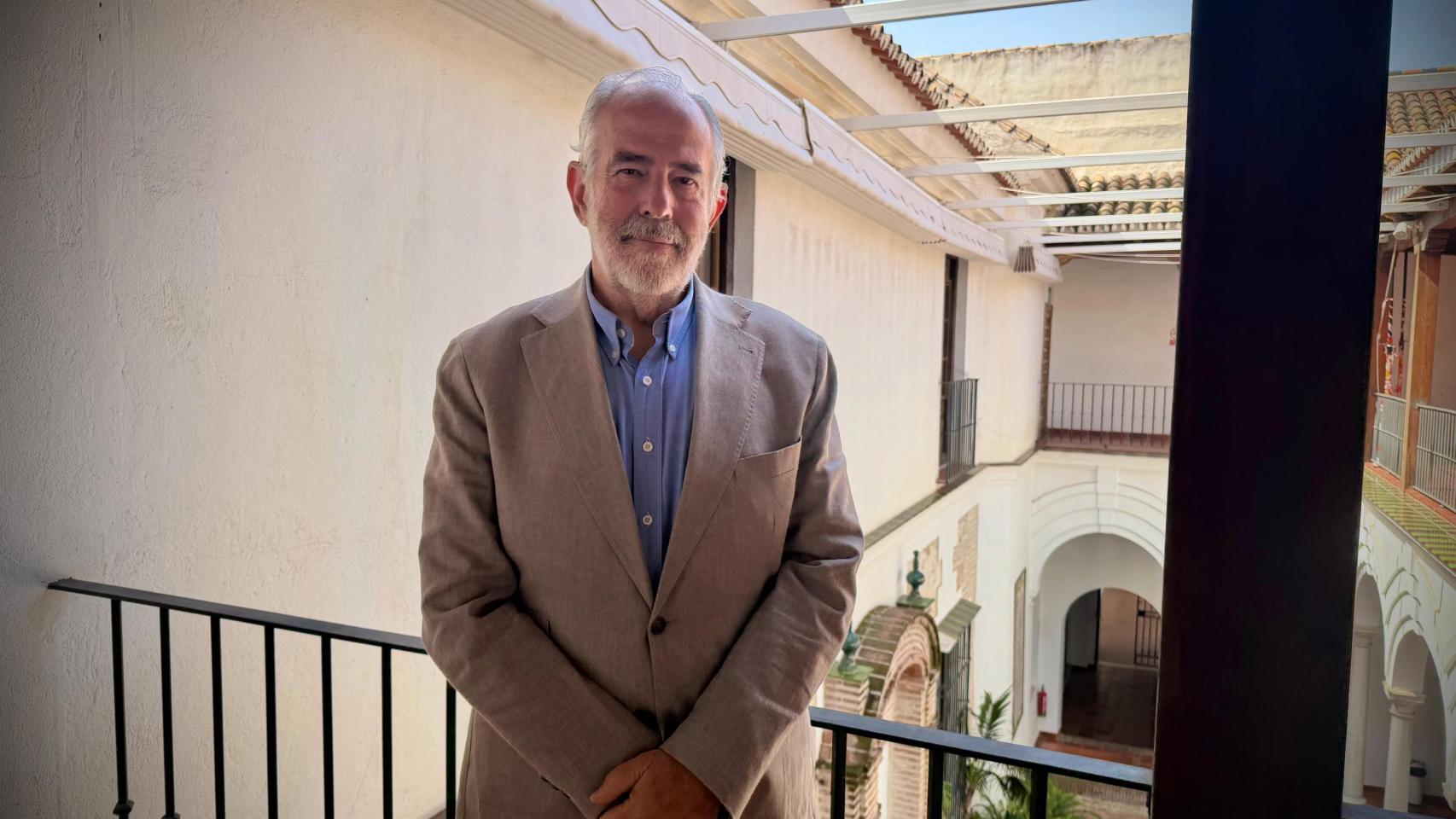 José Carlos Garín, presidente de la Agrupación de Cofradías de Málaga.