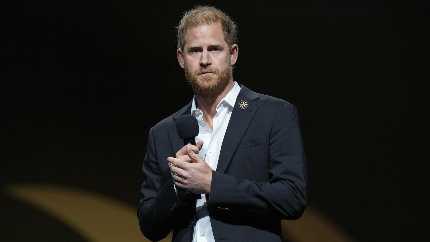El príncipe Harry durante un evento en Vancouver, Canadá, el pasado febrero de 2025.